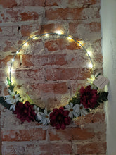 Load image into Gallery viewer, Lighted Flower Hoop