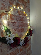 Load image into Gallery viewer, Lighted Flower Hoop
