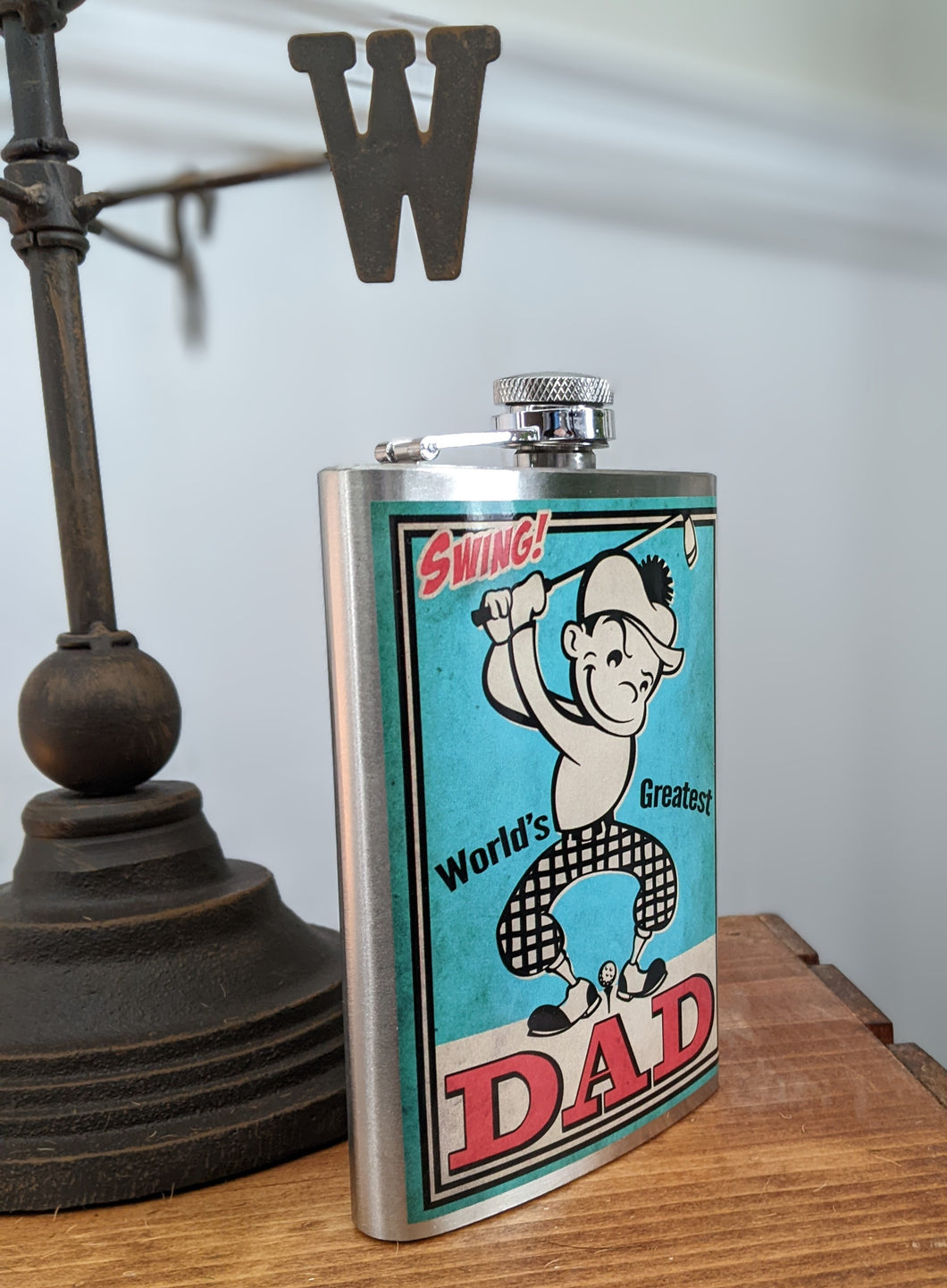 Golf Dad Flask