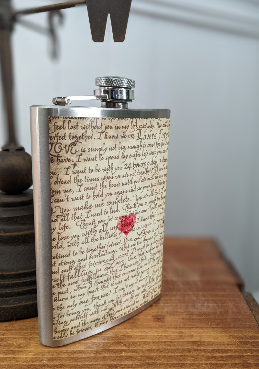 Love Letter Flask