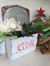 Load image into Gallery viewer, Letter to Santa Tin Holder
